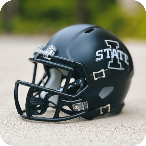 Riddell I-State Satin Black Speed Mini Helmet